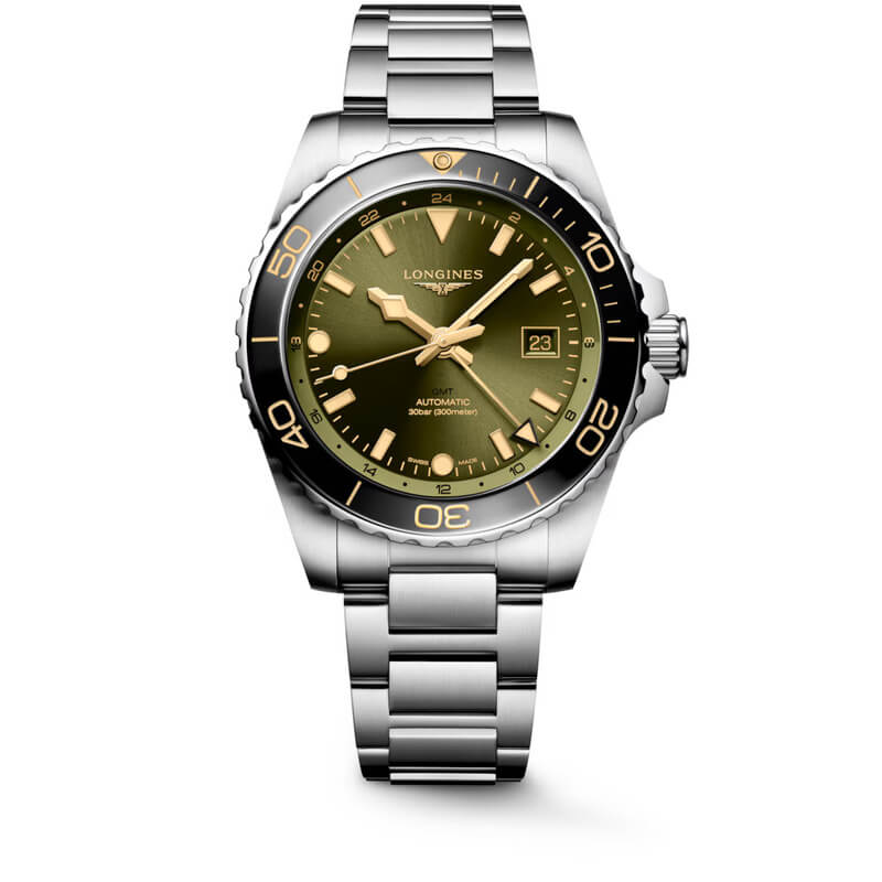 Longines Hydroconquest GMT - Green Dial